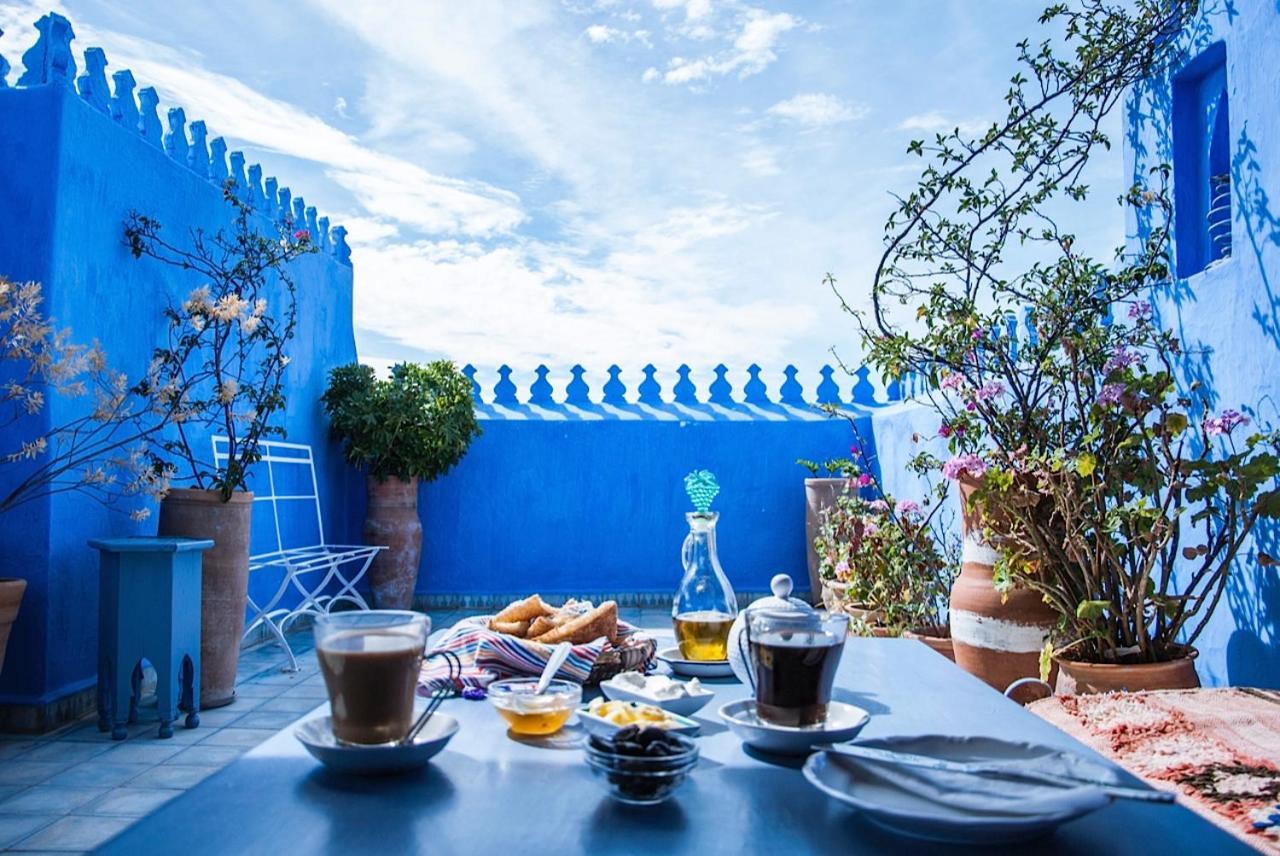 Hotel Casa Perleta Šafšawán Exteriér fotografie